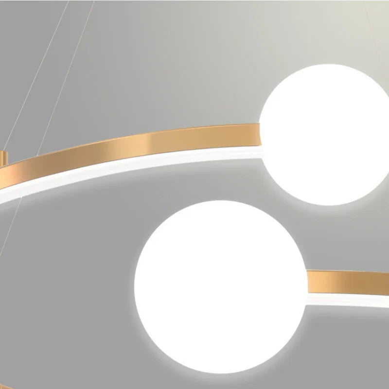 Curved Creative Minimalist Nordic Design Lighting