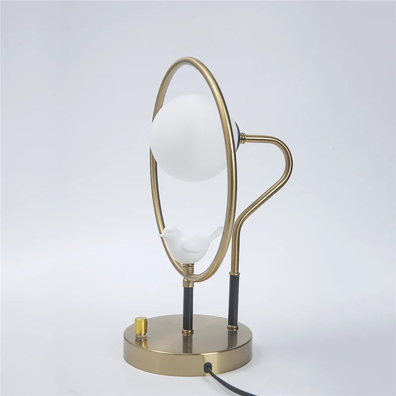 Modern Glass Nordic Decorative Lamp with Included Bulbs