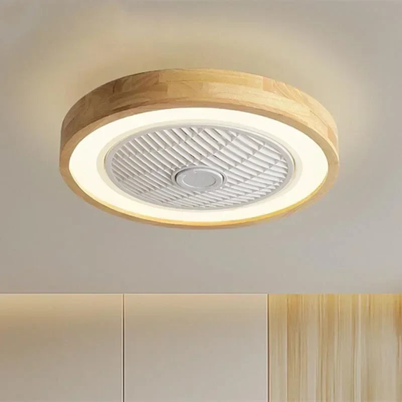 Modern Ceiling Fan with Remote Control and Elegant Light