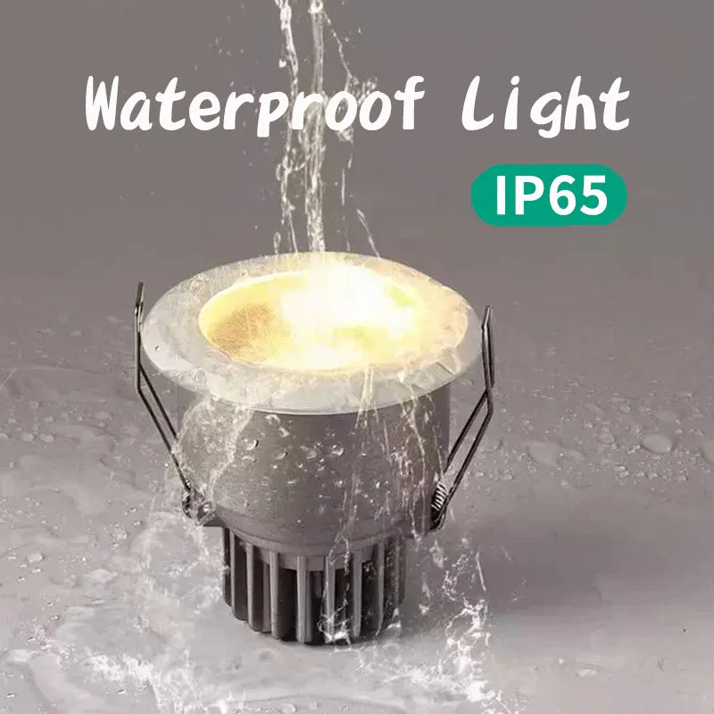 Waterproof LED Recessed Outdoor Lights 220V 12V
