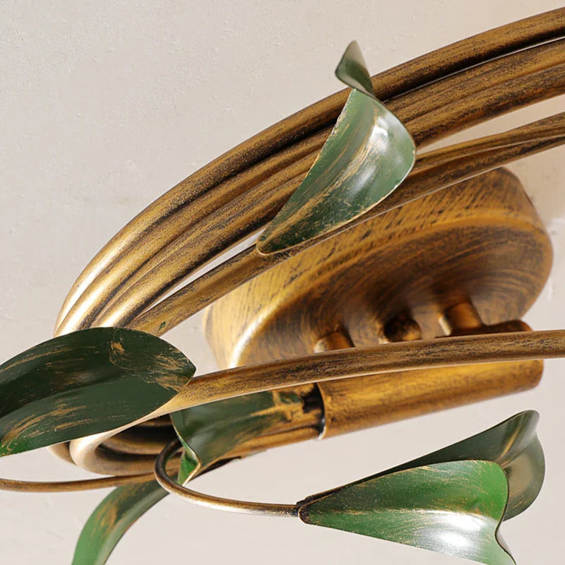 Nordic Floral Glass LED Ceiling Light - Viridiplantae
