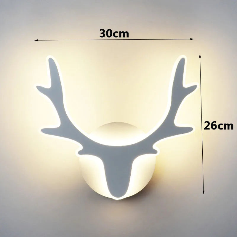 Creative LED Wall Sconce in Deer Shape