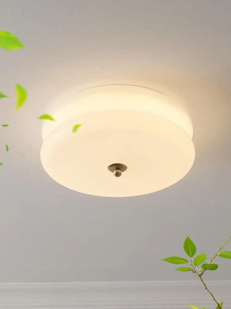 Modern Glass Ceiling Light - Vintage Style for Elegant Interiors
