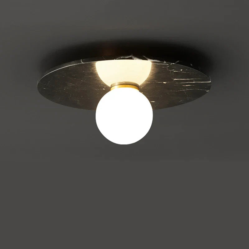 Nordic Marble Ceiling Light for Living Room & Bedroom Decor