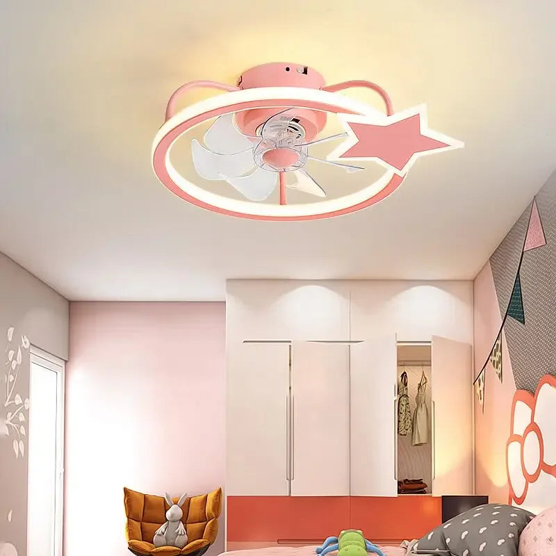 Smart Ceiling Fan with Lights and Remote Control