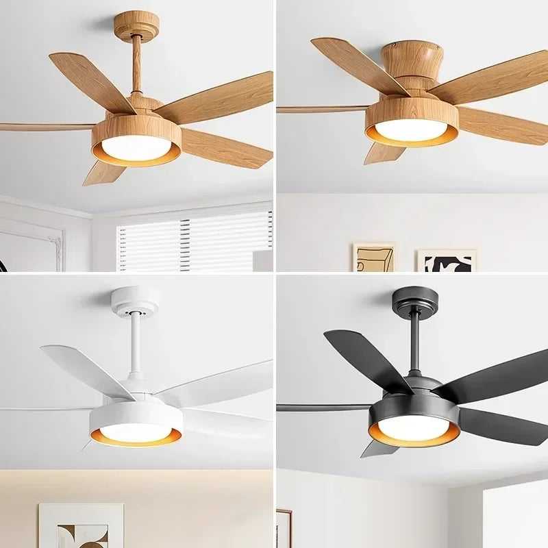 Modern Ceiling Fan with Light for Summer