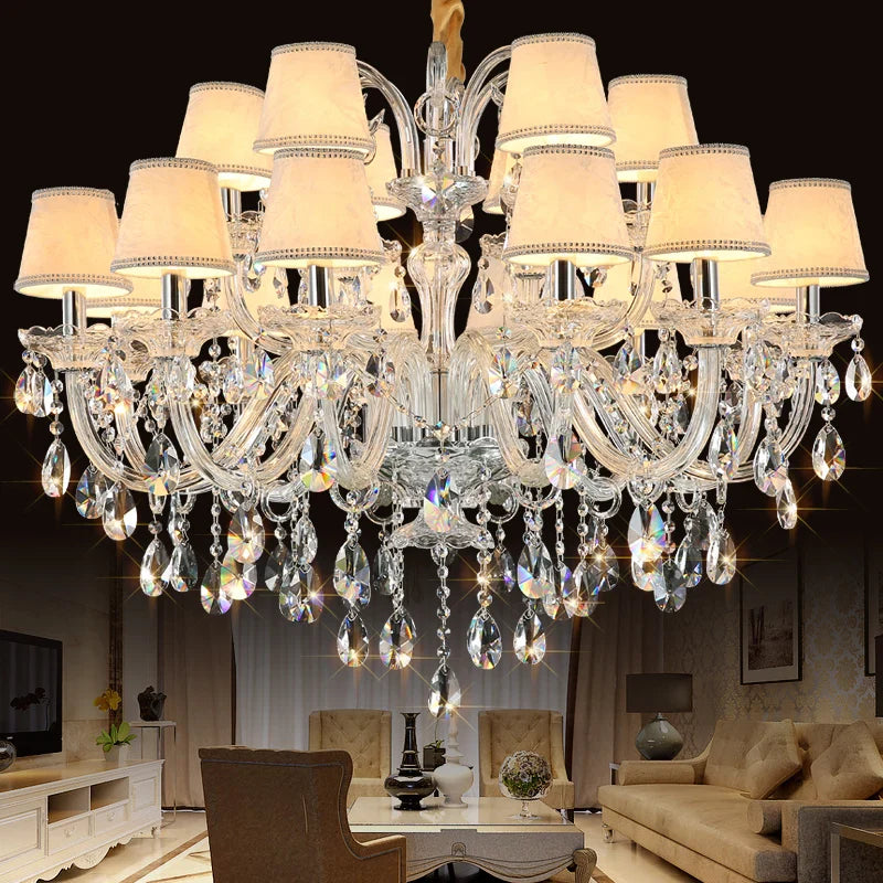 Modern Crystal Chandelier for Luxurious Home Decor