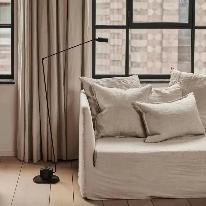 Italian Design Adjustable Motorized Floor Lamp with Pivot Arm