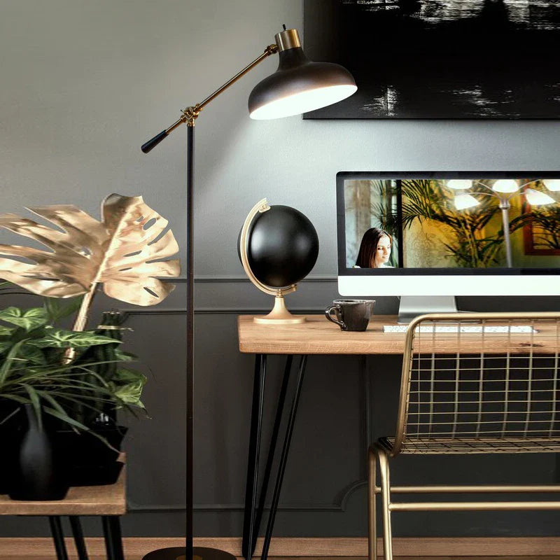 Simple Retro Floor Lamp for Indoor and Outdoor Use