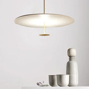 Ultra-Slim Minimalist Suspension Light Fixture for Indoor Use