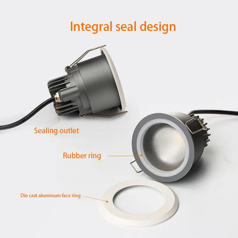 Waterproof Aluminum Round LED Spot Light for Indoor & Outdoor Lighting