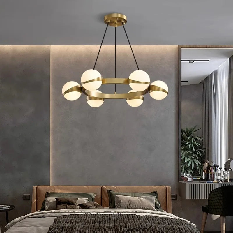 Modern Round LED Design Chandelier