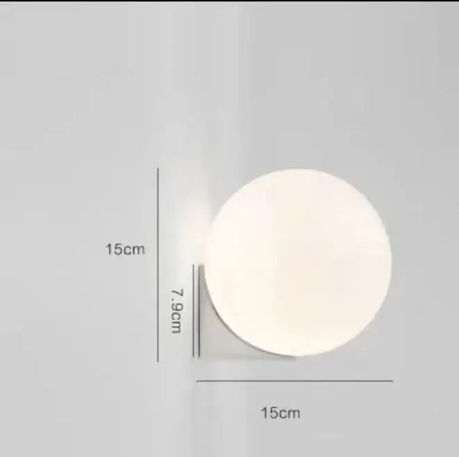 Creative Personality Art Sphere Wall Sconce