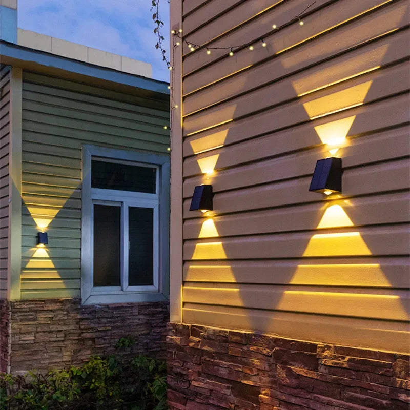 Outdoor LED Solar Wall Light