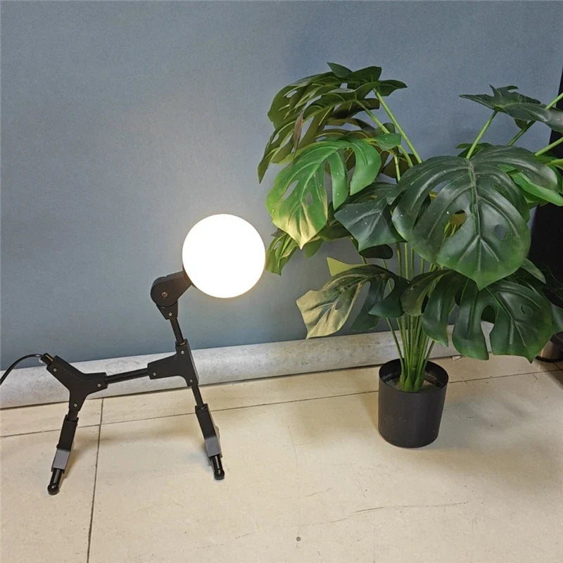 Modern Iron Floor Lamp - Creative Design for Nordic Decor
