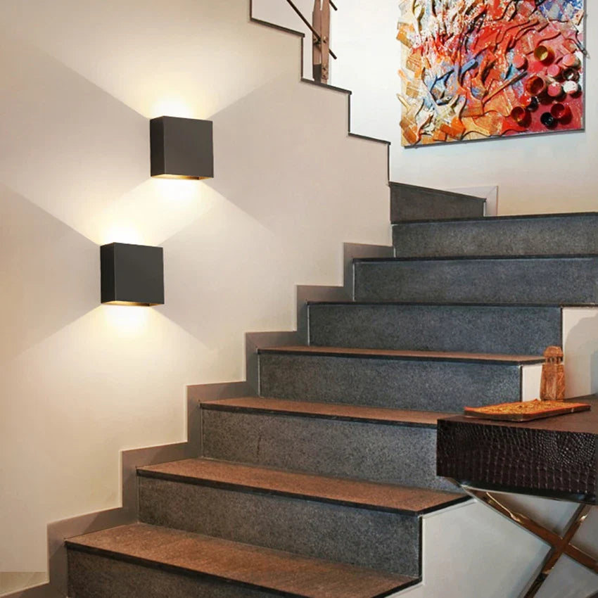 Modern 6W LED Wall Sconce - Minimalist Indoor Lighting for Living Room, Bedroom, and Hallway