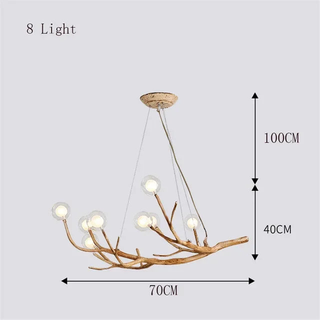 Modern Minimalist LED Chandelier for Living Room, Restaurant & Hotel