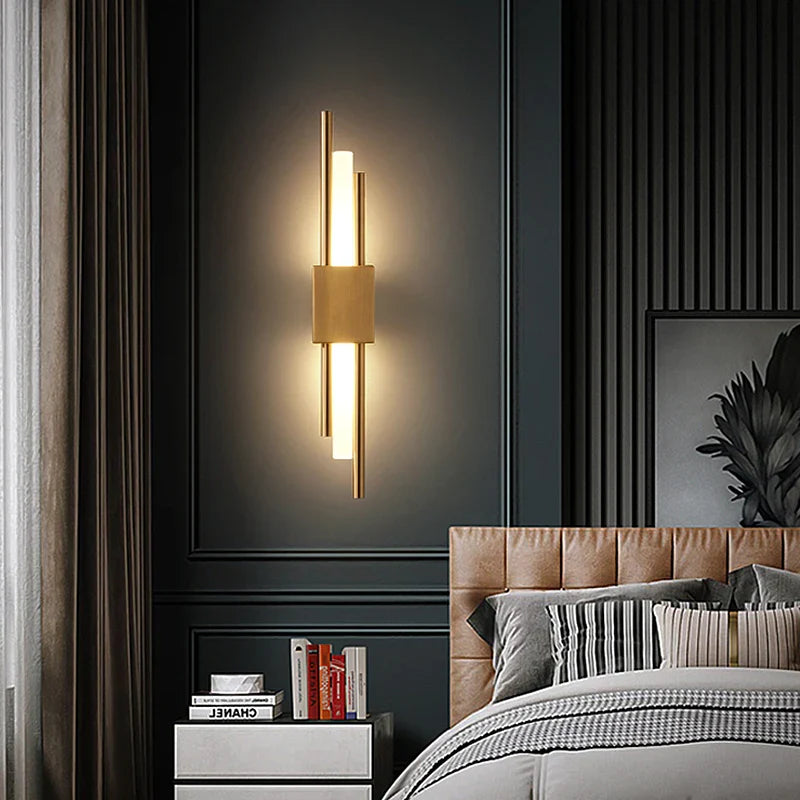 Modern LED Wall Sconce - Long Strip Design