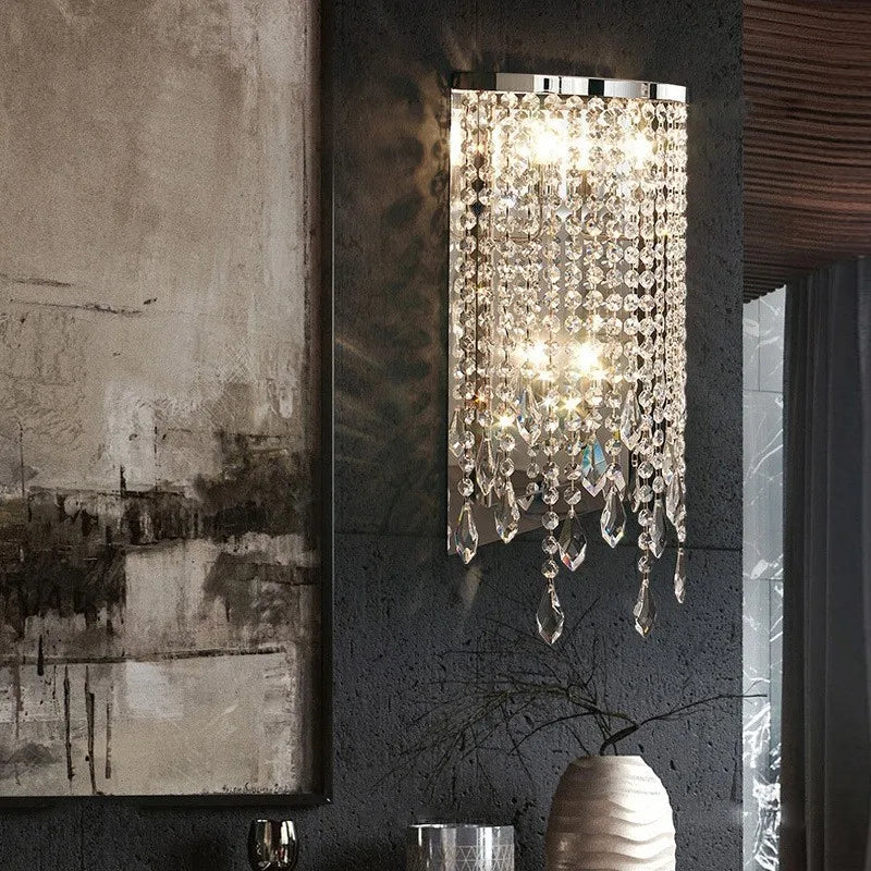 Modern Crystal Bedside Lamp for Creative Decorative Lighting