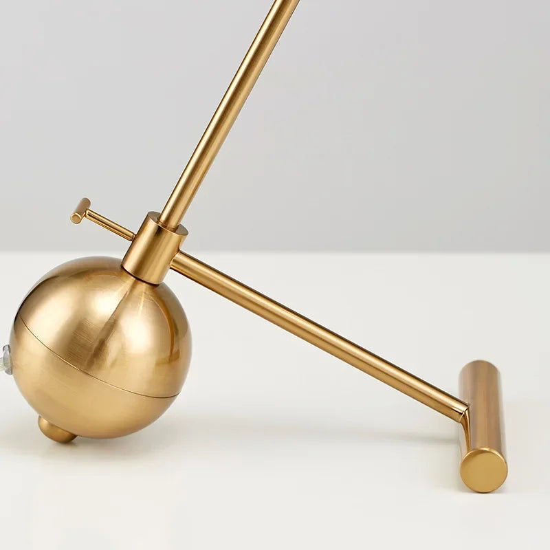 Modern Nordic Retro Glass Desk Lamp