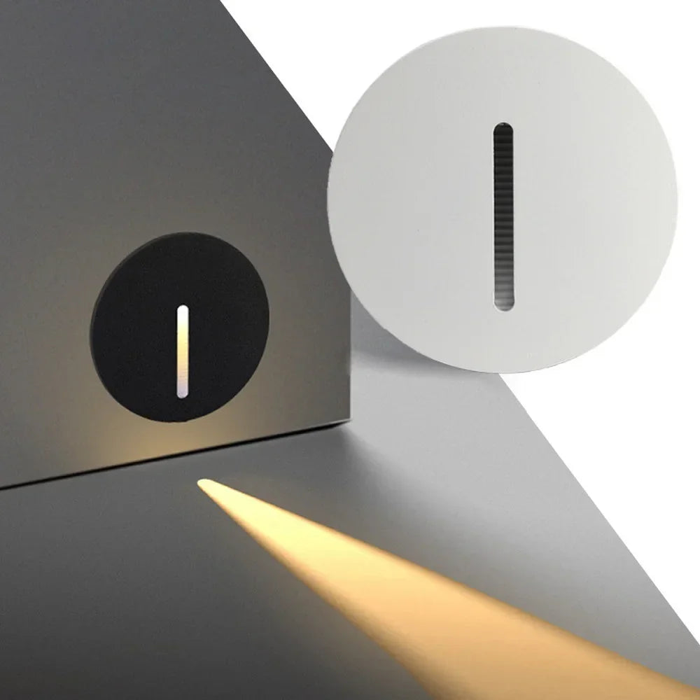 Aluminum Wall Sconce with PIR Sensor and Integrated Night Light