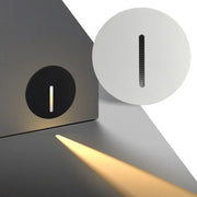 Aluminum Wall Sconce with PIR Sensor and Integrated Night Light
