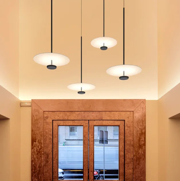 Minimalist LED Ring Pendant Light