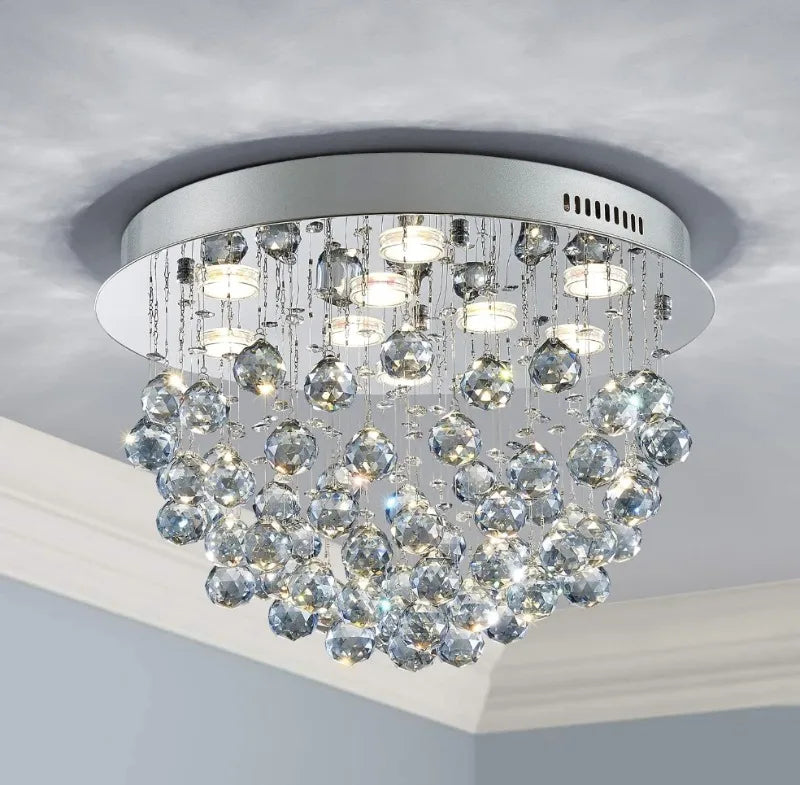 Modern Crystal Chandelier for Elegant Indoor Lighting