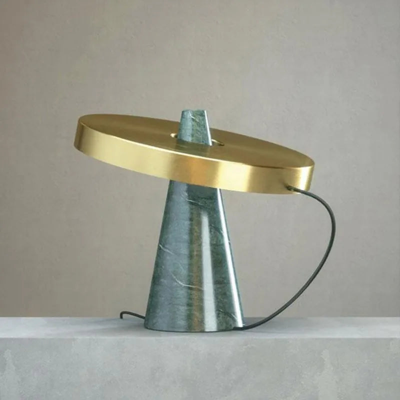 Vintage Marble Desk Lamp - Simple & Creative European Style