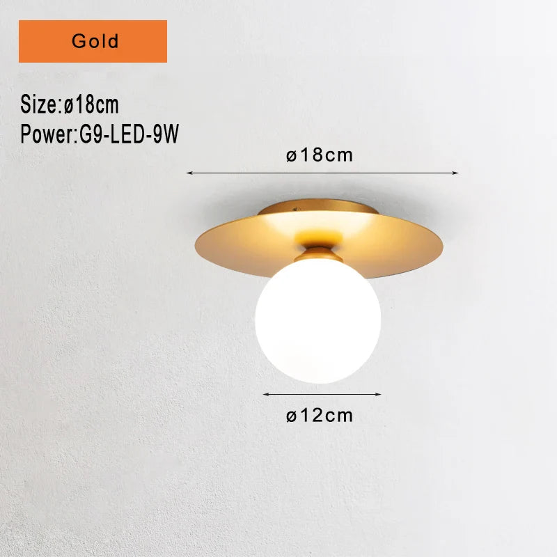 Nordic LED Ceiling Light for Indoor Lighting Chandelier