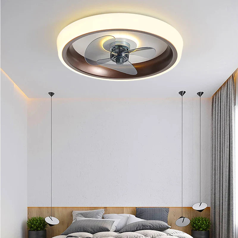 Modern LED Ceiling Fan with Remote Control - Creative & Practical