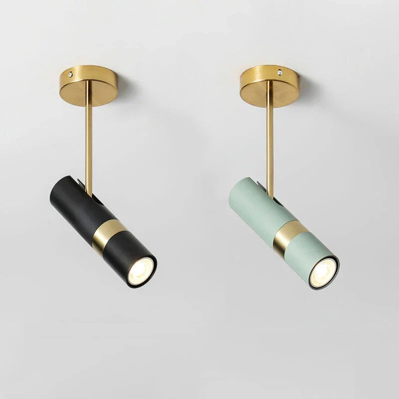 Dimmable 360-Degree Rotatable LED Spotlight with Replaceable Bulb