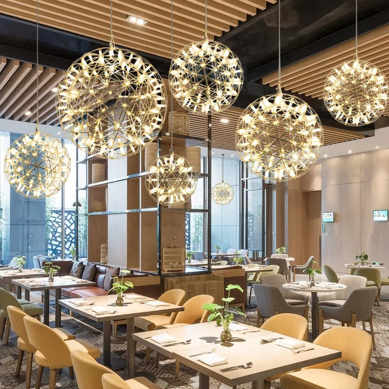 Modern Round LED Pendant Light