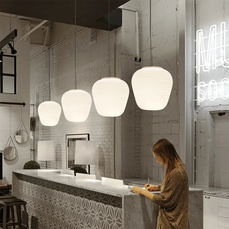 Nordic Glass Pendant Light for Home Decor