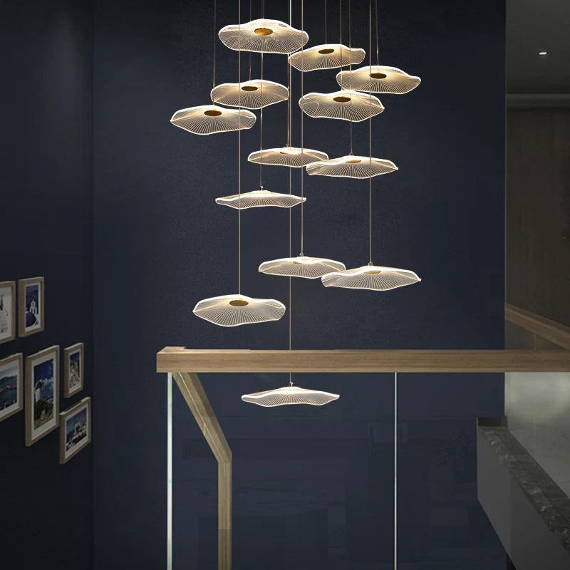 Modern Minimalist Luxury Creative Spiral Staircase