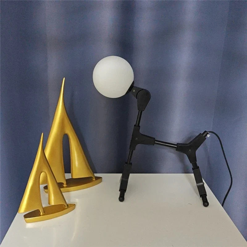 Modern Iron Floor Lamp - Creative Design for Nordic Decor