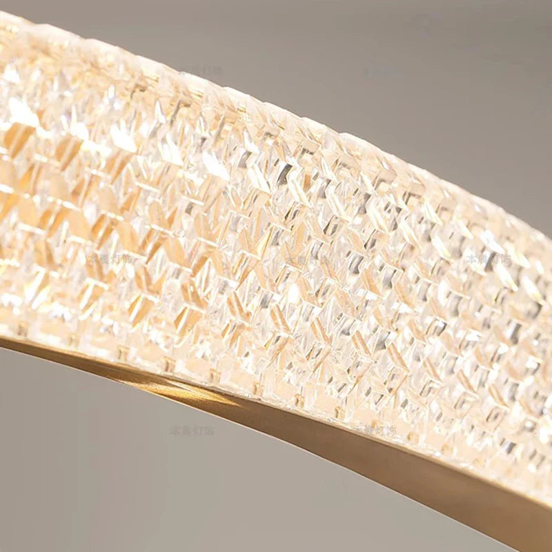 Modern Crystal LED Chandelier