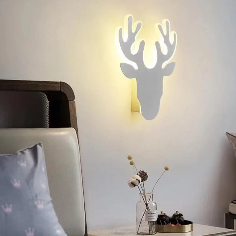 Creative LED Wall Sconce in Deer Shape