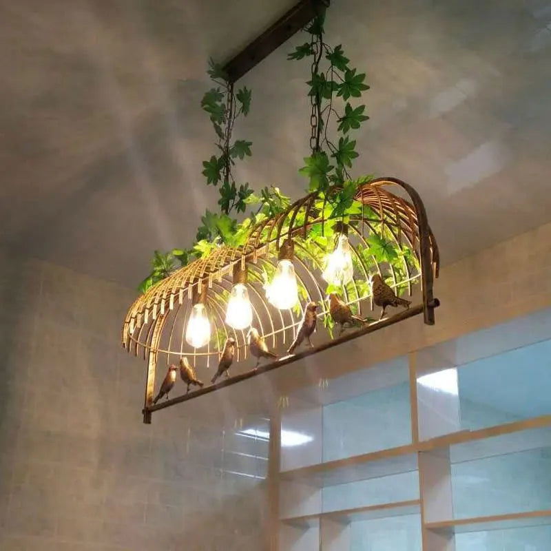 Creative Retro Industrial Bird Iron Pendant Light for Loft, Restaurant, Bar