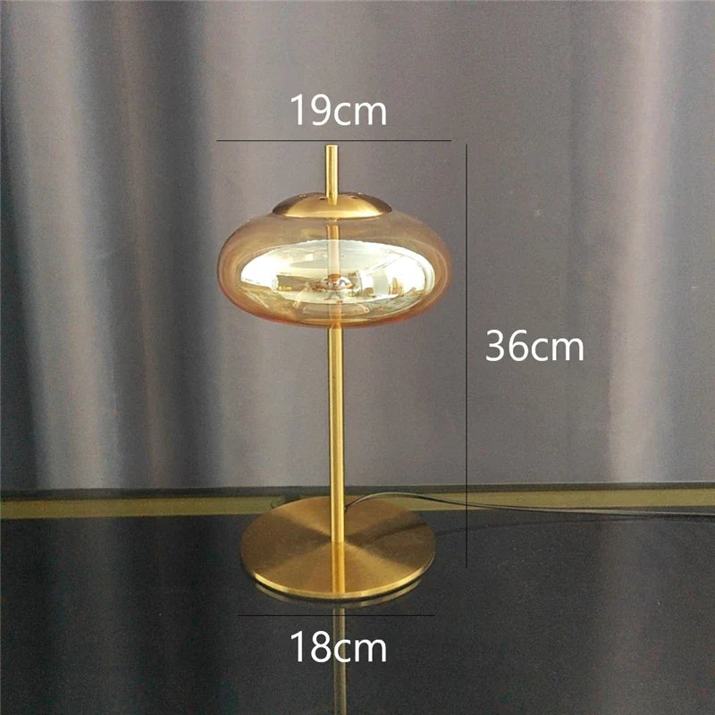 Minimalist Glass Floor Lamp for Modern Interiors