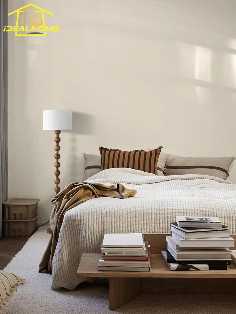 Wabi-Sabi Japanese Wooden Floor Lamp for Home Decor
