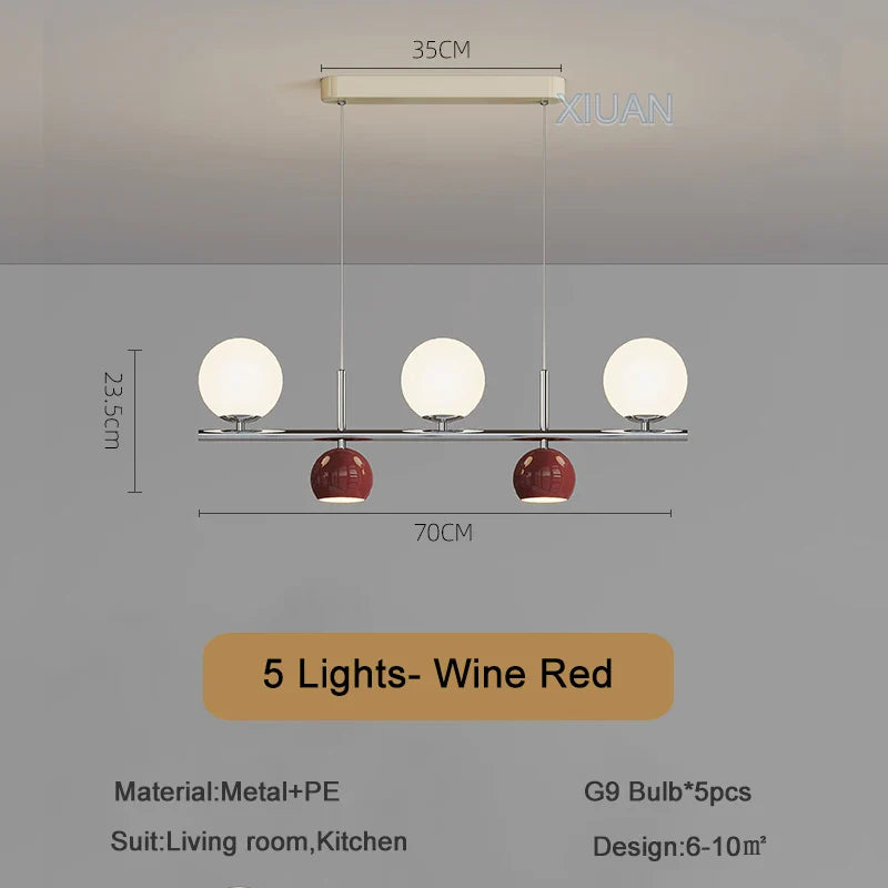 Round LED Suspension Chandelier for Dining Table
