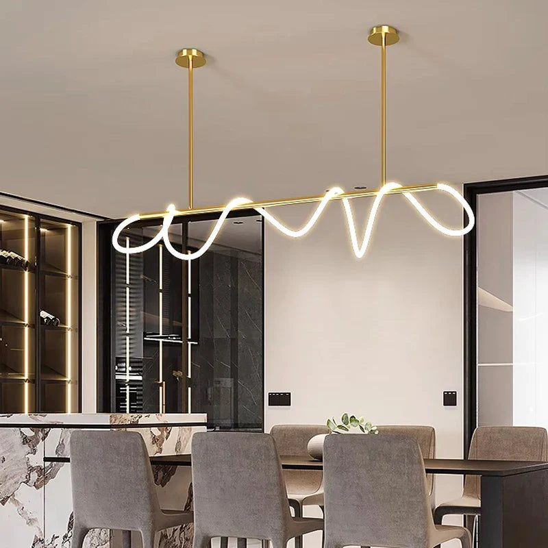 Modern Home Decor LED Hanging Lights for Living Room Chandeliers
