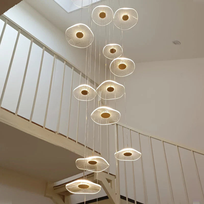Modern Minimalist Luxury Creative Spiral Staircase