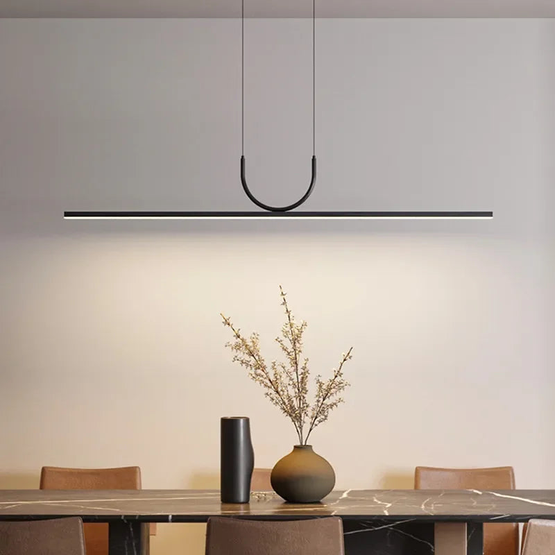 Modern Minimalist LED Chandelier for Home Decor