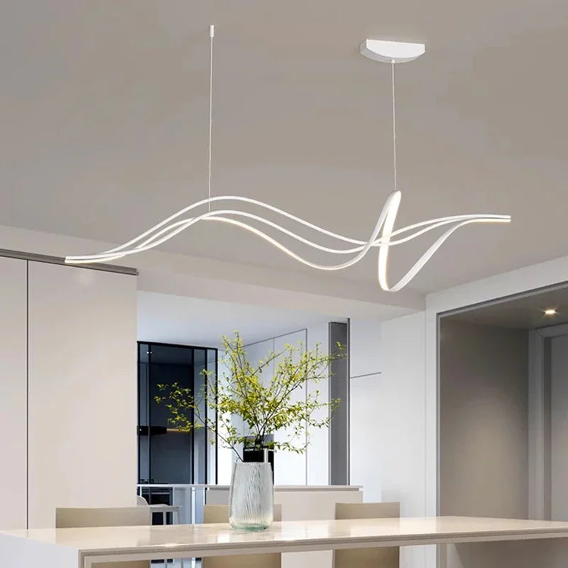 Modern Dimmable LED Chandelier for Indoor Lighting