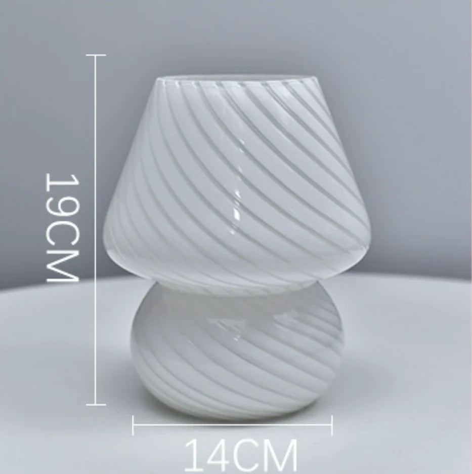Glass LED Desk Lamp
