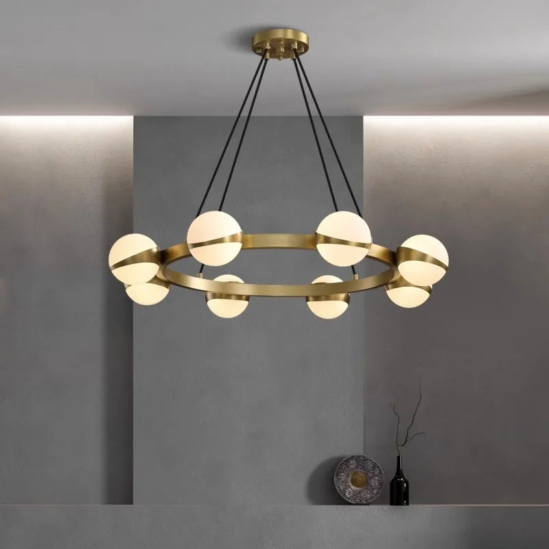Modern Round LED Design Chandelier