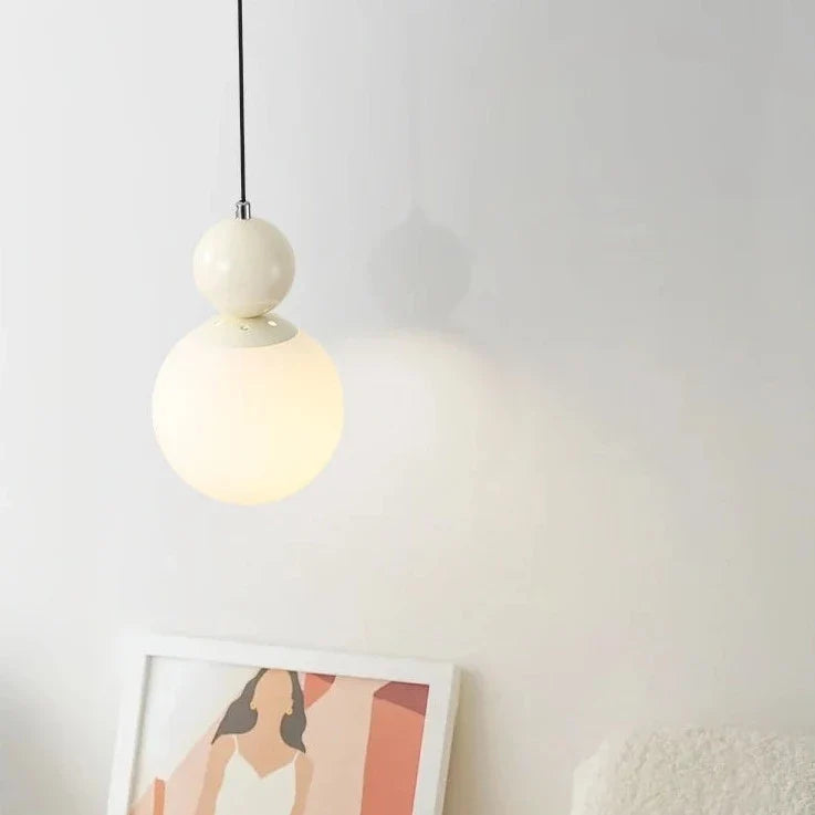 Modern Glass Pendant Light for Cafe Bar Counter