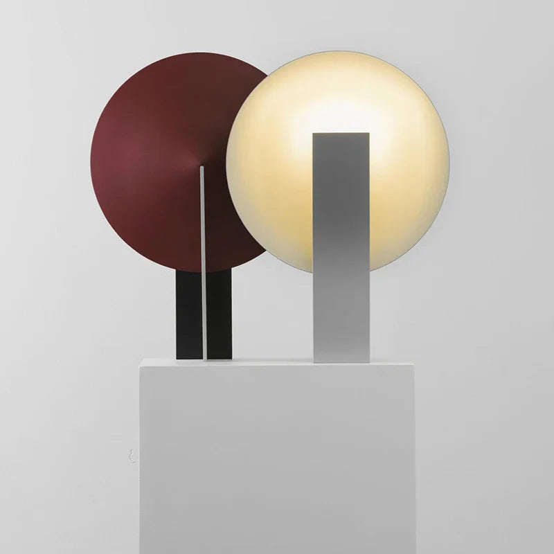 Minimalist Orb Table Lamp for Living Room, Bedroom, Study